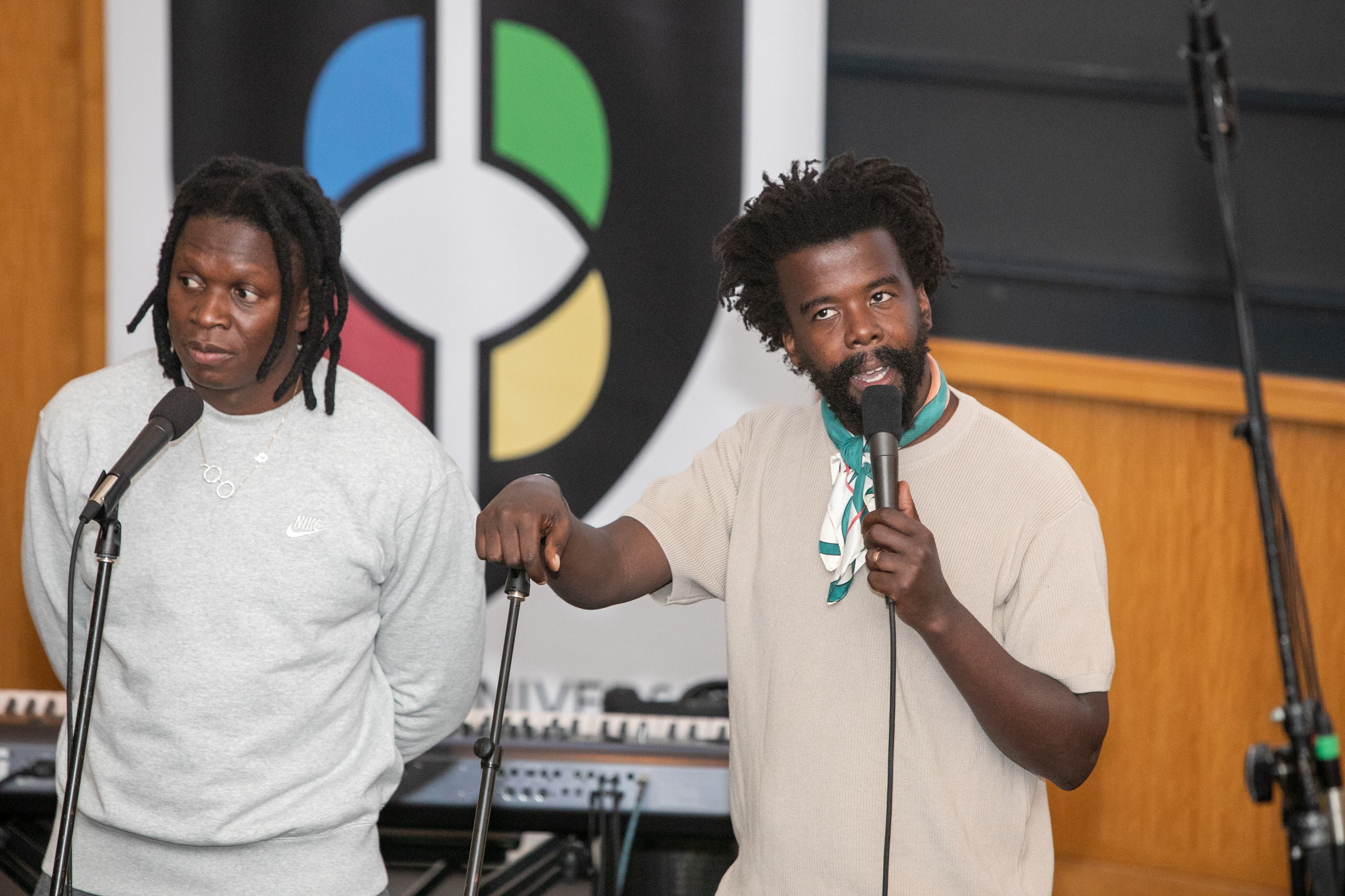 Mandisi and Nelson