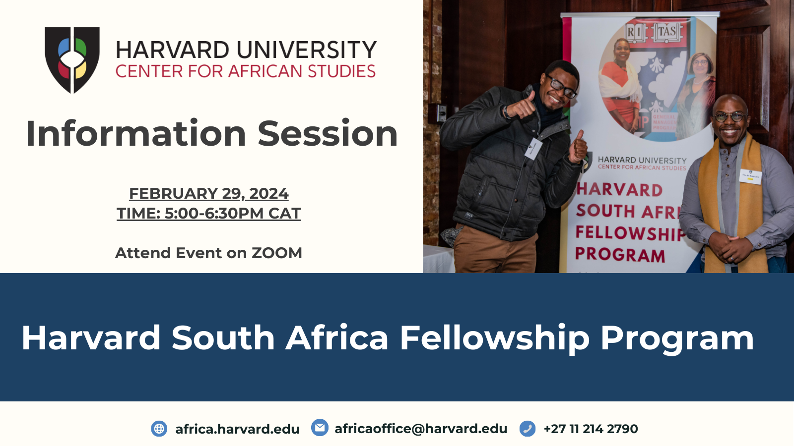 HSAFP Info Session