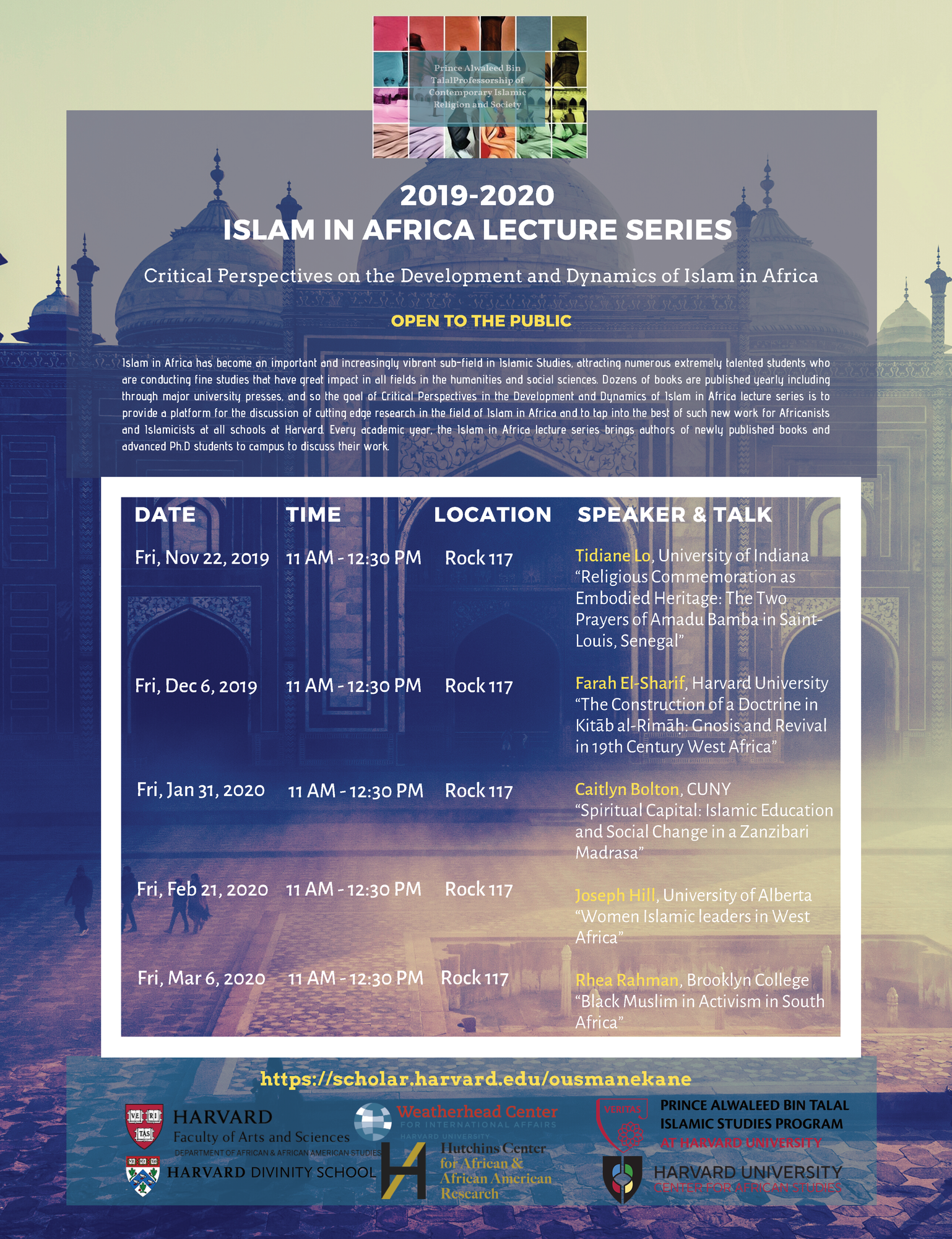 Islam in Africa Lecture Series: The Construction of a Doctrine in Kitāb ...