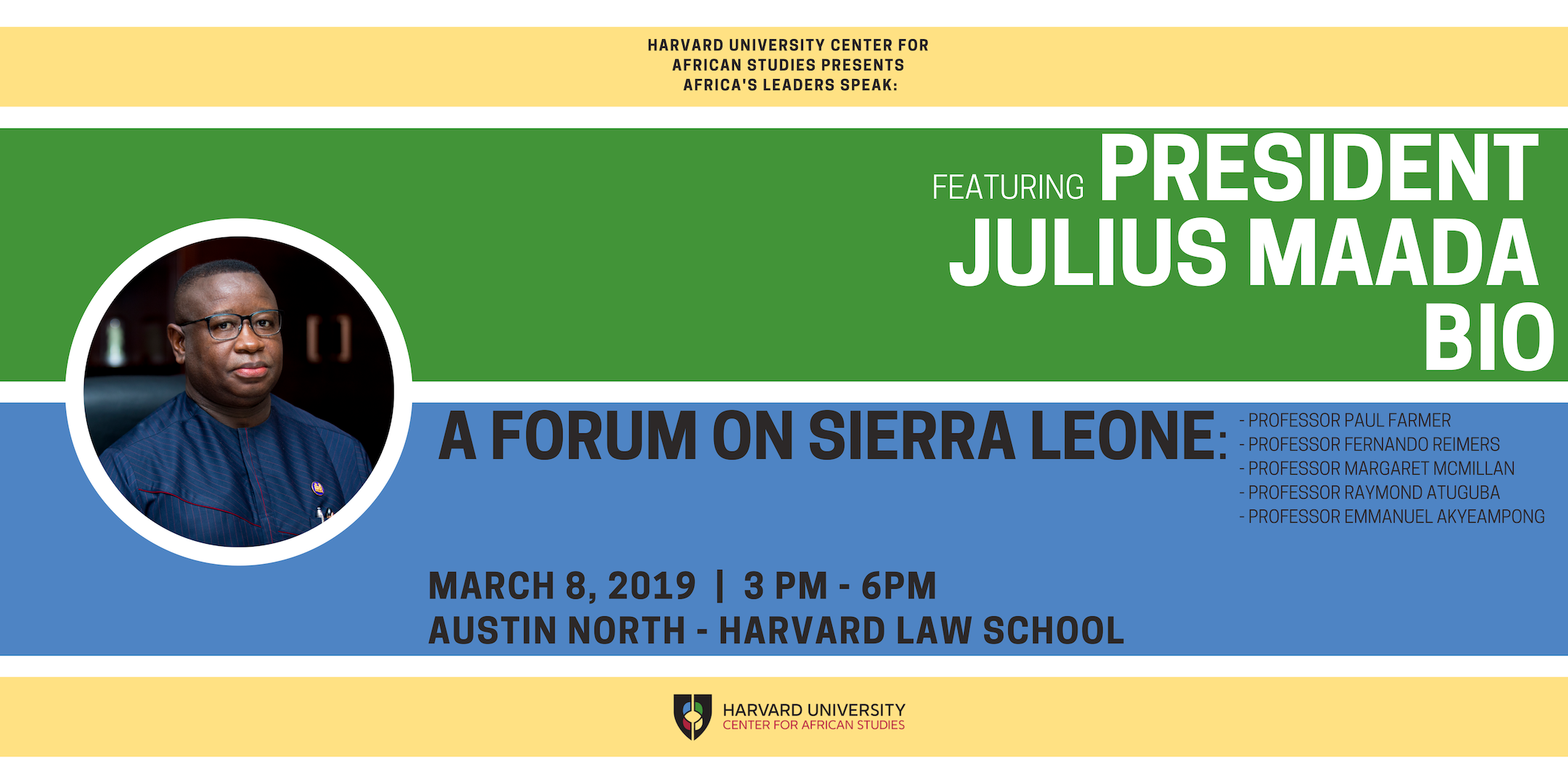 President Bio Visit Banner