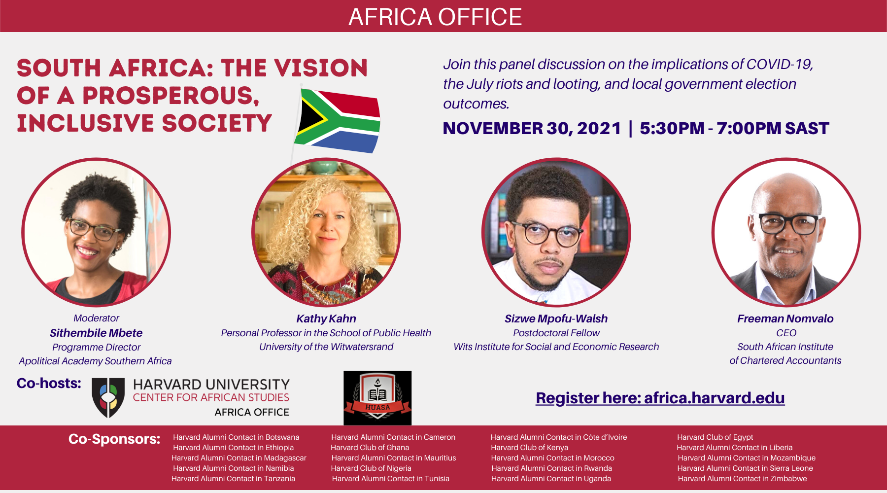 Africa Office Webinar