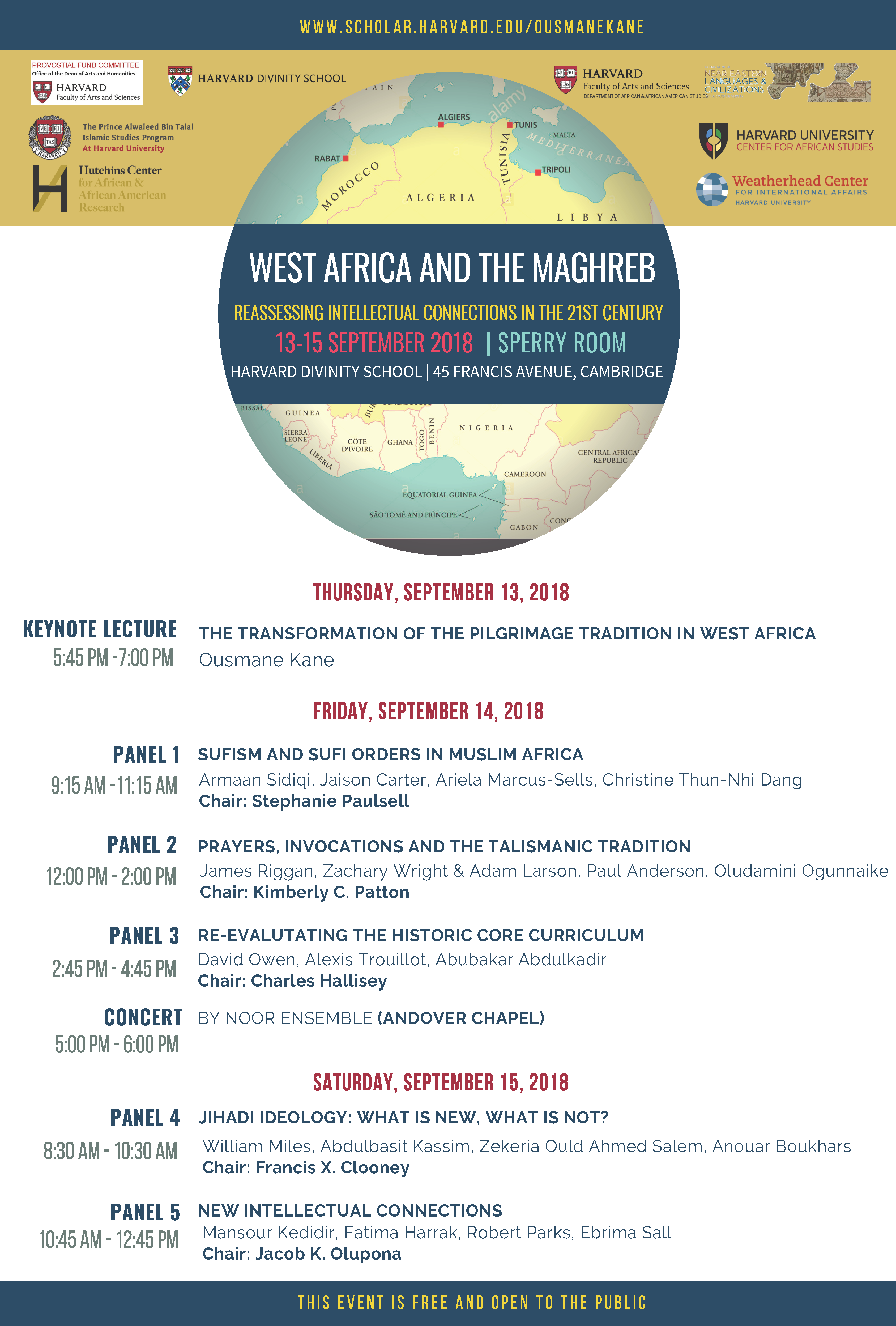 West Africa and the Maghreb Conference Poster