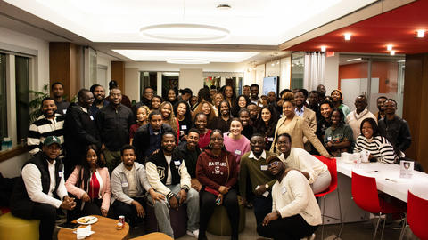 Harvard students at CAS