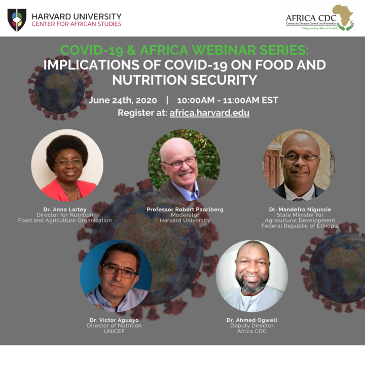 Africa & COVID-19 Webinar Series: Implications of COVID-19 on Food and ...