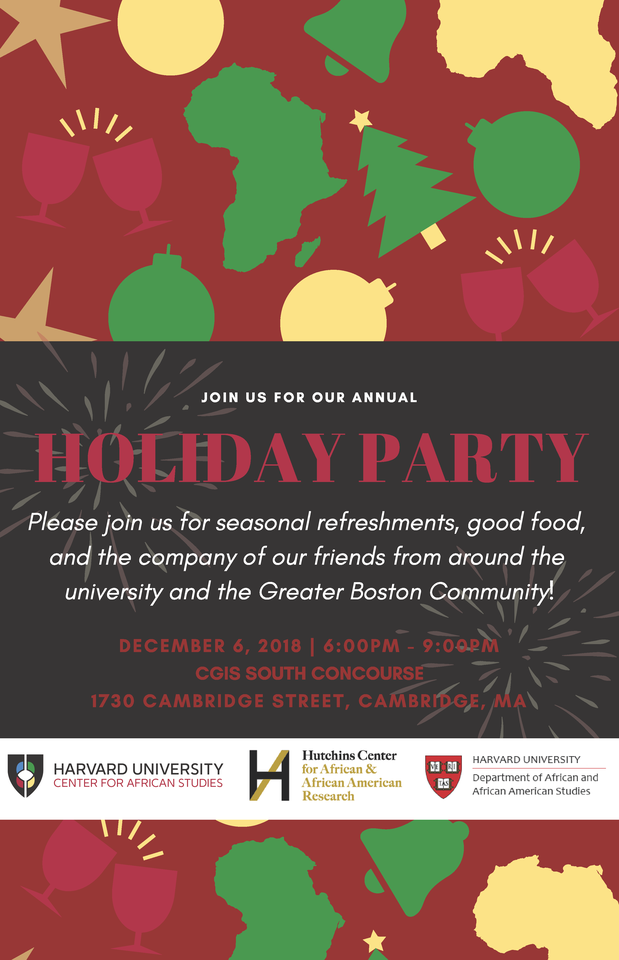 Holiday Party Poster