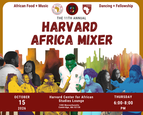 Fall 26 Harvard Africa Mixer 